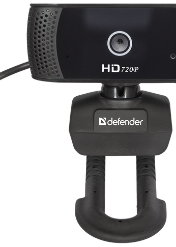 Камера Web Defender G-lens 2597 2МП, автофокус, слеж за лицом, HD 720R [63197]