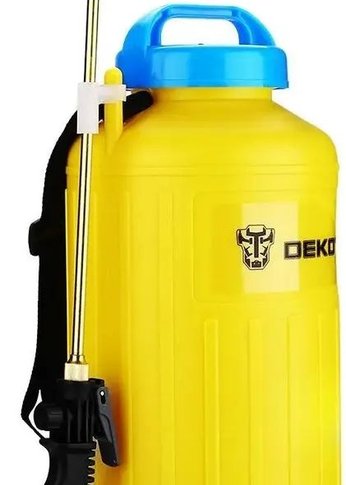 Опрыскиватель Deko DKSP11 аккум. 8л желтый/синий (065-0950)