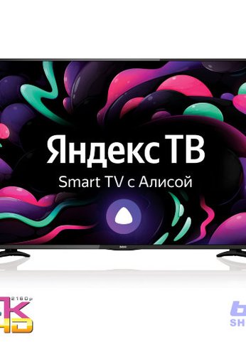 Телевизор LED 50" BBK 50LEX-8289/UTS2C Smart Яндекс черный