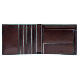  Кошелек мужской Piquadro Blue Square PU1239B2R/MO коричневый натур.кожа 