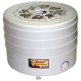  Сушка для фруктов и овощей Ротор Дива СШ-007-04 5под. цв.упаковка, белый 