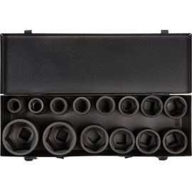  Набор головок ударных Airline ATAS044 3/4" 56мм 14пр. (17,19,21,22,24,27,30,32,34,35,36,41,46,50мм) мет. кейс 