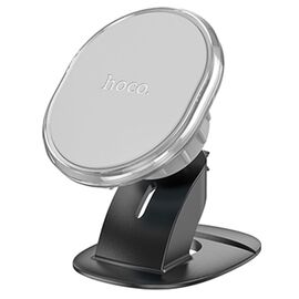  Автомобильный держатель HOCO H2 Crystal, магнитный, на приборную панель, черный+серый 
