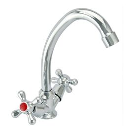  Смеситель для мойки Istok 0402.713 двуручный 