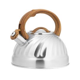  Чайник LARA LR00-69 (зеркальный) 2.7л индукционное капсулированное дно, свисток с кноп. механизмом 
