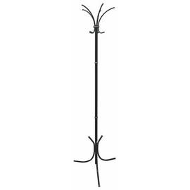  Вешалка напольная Бюрократ Нова-3 (Нова-3/black) черный 182см 