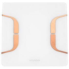  Весы напольные Hyundai H-BS03871 белый 