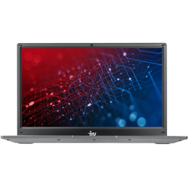  Ноутбук iRU Tactio 14ALH (2058884) 14", IPS, Intel Core i5 1235U 1.3ГГц, 10 ядер, 16ГБ 512ГБ SSD, Intel Iris Xe graphics, Free DOS, серый 