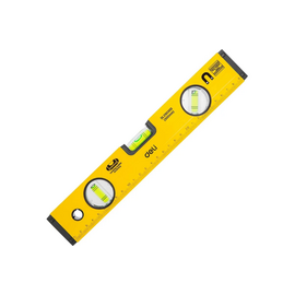  Уровень строительный Deli DL290300 300мм, алюминиевый сплав, мягкие резиновые заглушки, магнит, измерение 