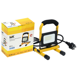  Прожектор Iek LPDO603-020-65-K02 СДО 06-20П переносной 6500К IP65 черный 