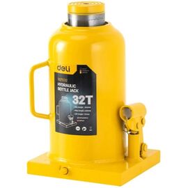 Домкрат бутылочный гидравлический Deli DQ71032 макс.грузоподъемность 32 т, высота подхвата 260мм, высота подъема 430мм, рабочий ход 170мм 