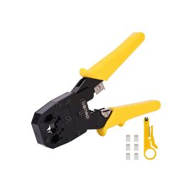  Клещи обжимные DELI DL2468 (98340) 4P, 6P, 8P 