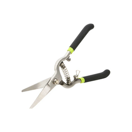  Ножницы садовые Deli DL580123 цельнометаллические, 200мм, макс. диаметр резки 12мм, сталь 55С, возвратная пружина, противоскользящие рукоятки 