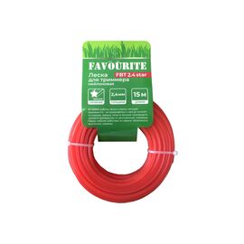  Леска для триммера FAVOURITE FBT 2.4star нейлоновая 2,4мм 