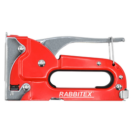  Степлер мебельный стальной RABBITEX 671322 тип скобы 53, высота скоб 4-8мм 