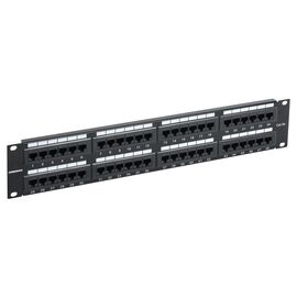  Патч-панель ITK PP48-2UC5EU-K05-G 19" 2U 48xRJ45 кат.5e UTP 
