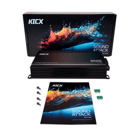  Усилитель автомобильный Kicx SA 4.90 четырехканальный 