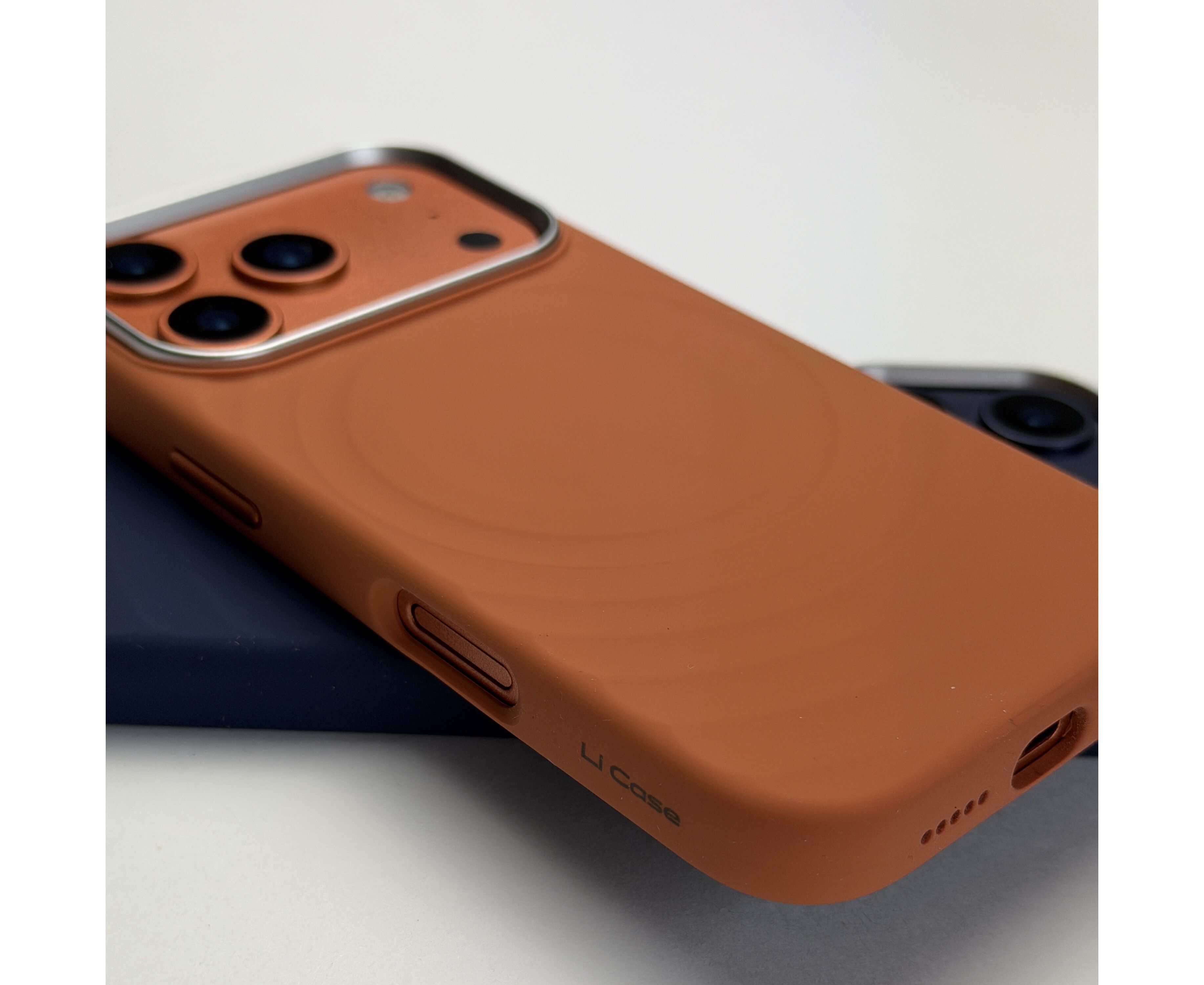 Купить накладка силиконовая li case l11 для iphone 17 pro (blue) в ...