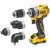  Дрель аккумуляторная DEWALT DCD 703 L2T DCD703L2T-QW 12v 3.0Ah + набор из 4-х насадок 