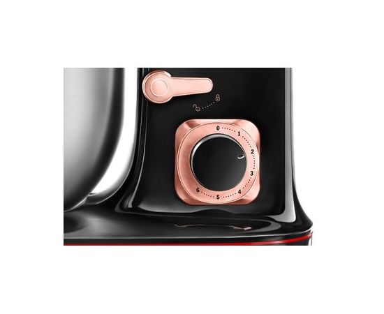  Миксер планетарный Centek CT-1139 черный хром 