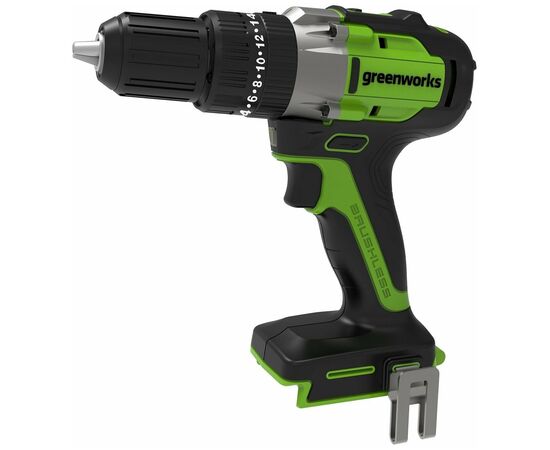  Дрель аккумуляторная GREENWORKS GD24DD60 24 V 3704107 без акк и з/у 