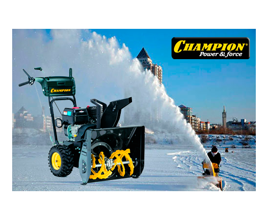  Снегоуборщик Champion ST762E 