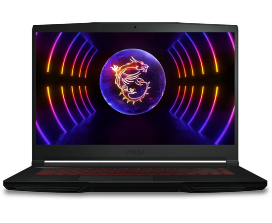  Ноутбук MSI GF63 Thin 12UCX i5 12450H/8Gb/SSD256Gb/RTX 2050 4Gb/15.6"/IPS/FHD/DOS/black 