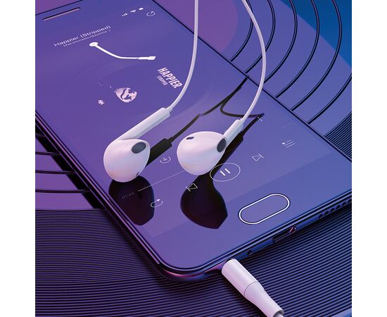  Наушники BOROFONE BM54 Maya universal earphones with microphone (белый) 