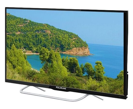  32" Телевизор Polarline 32PL12TC черный 1366x768, HD READY, 50 Гц, DVB-T, DVB-T2, DVB-C, USB, HDMI 