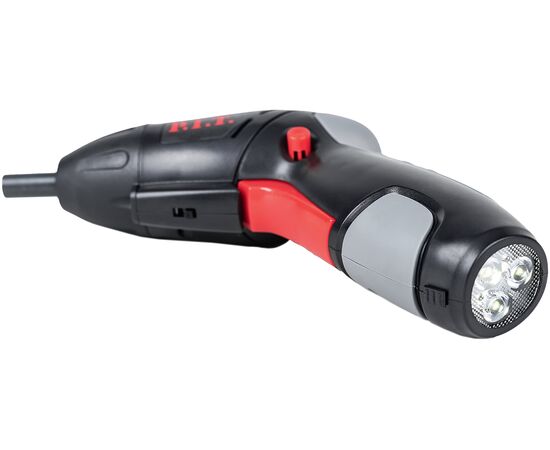  Отвертка аккумуляторная PD03P3.6-006 (3.5Нм, 1.3Ач, биты 15шт, пов. рук,USB заряд, фонарик,кейс) 