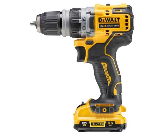  Дрель аккумуляторная DEWALT DCD 703 L2T DCD703L2T-QW 12v 3.0Ah + набор из 4-х насадок 
