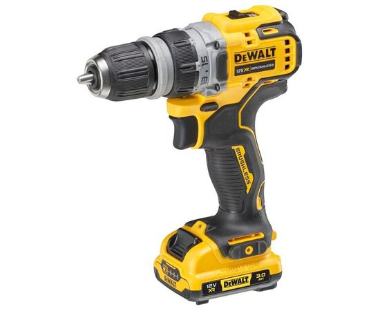  Дрель аккумуляторная DEWALT DCD 703 L2T DCD703L2T-QW 12v 3.0Ah + набор из 4-х насадок 