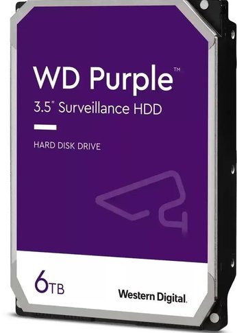 6TB WD Purple (WD63PURU)  {Serial ATA III, 5400- rpm, 256Mb, 3.5"}