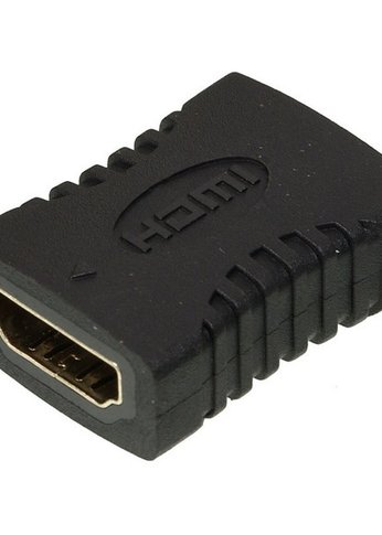 Адаптер аудио-видео Buro HDMI (f)/HDMI (f) черный (BHP-ADP-HDMI-2.0)