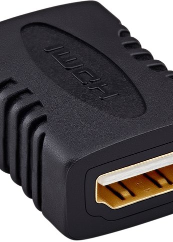 Адаптер аудио-видео Buro HDMI (f)/HDMI (f) черный (BHP-ADP-HDMI-1.4)