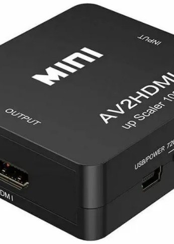 Адаптер аудио-видео Premier 5-984B HDMI (f)/3хRCA (f) черный