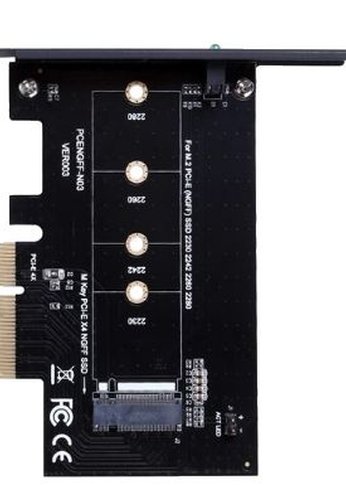 Адаптер PCI-E M.2 NGFF for SSD Bulk