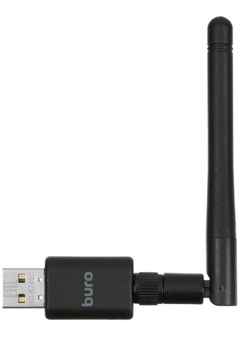 Адаптер USB Buro BU-BT40С Bluetooth 4.0+EDR class 1 100м черный