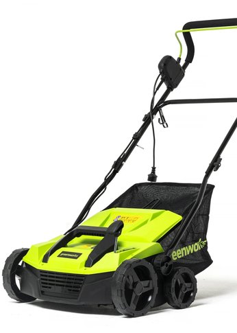 Аэратор-скарификатор электрический GreenWorks GDT15 Арт. 2515507, 1500W, 36 см (2515507)