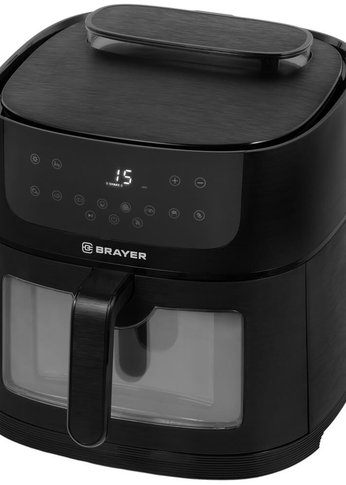 Аэрогриль Brayer BR2042 8л 1800Вт черный