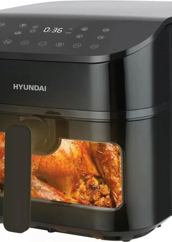 Аэрогриль Hyundai HYF-5458 1750Вт черный