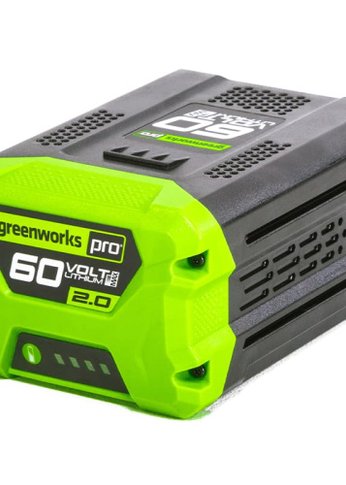 Аккумулятор GreenWorks G60B2, 60V, 2 А.ч (2918307)