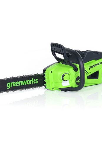 Аккумуляторная цепная пила GreenWorks GD40CS20X, 40V, 40 см, 2000 Вт, бесщеточная, без АКБ и ЗУ (2008807)