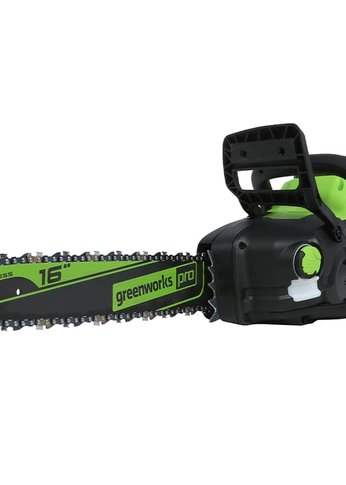 Аккумуляторная цепная пила GreenWorks GD60CS25 60V 40см бесщеточная 2500 Вт без АКБ и ЗУ (2008907)