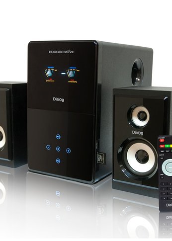 Акустическая система Dialog AP-220 Progressive 2.1 черный