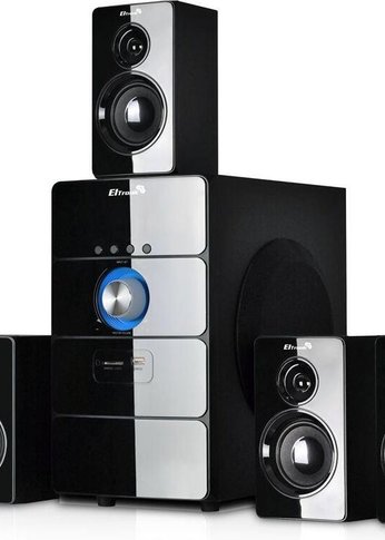 Акустическая система Eltronic 20-87 Home sound 120Вт черный