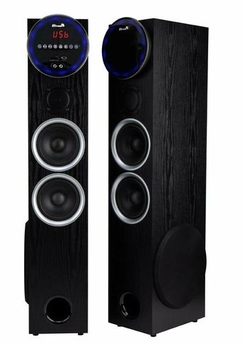 Акустическая система Eltronic 30-35 Home sound 2шт 220Вт черный