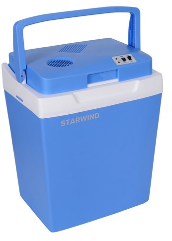 Автохолодильник Starwind CB-117 29л 48Вт синий/серый