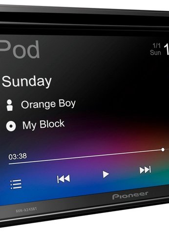 Автомагнитола CD DVD Pioneer AVH-A245BT 2DIN 4x50Вт