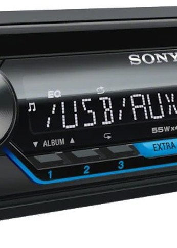 Автомагнитола CD Sony CDX-G1200U 1DIN 4x55Вт